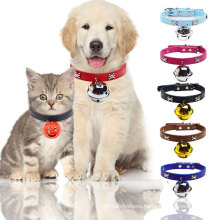 Halloween Pet Supplies Small Medium Large Cat Collar Adjustable Pumpkin Bell Dog Strap Pet Collars